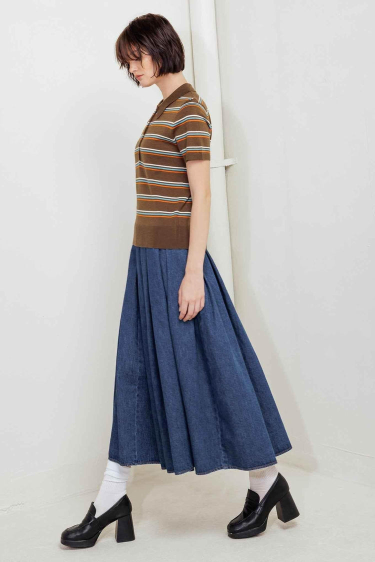 PRETTY IN PARADISE POLO TOP - GiFTiFY