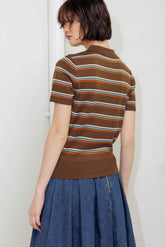 PRETTY IN PARADISE POLO TOP - GiFTiFY