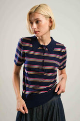 PRETTY IN PARADISE POLO TOP - GiFTiFY