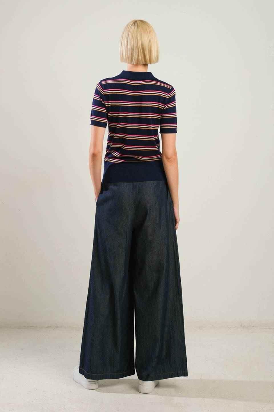 PRETTY IN PARADISE POLO TOP - GiFTiFY