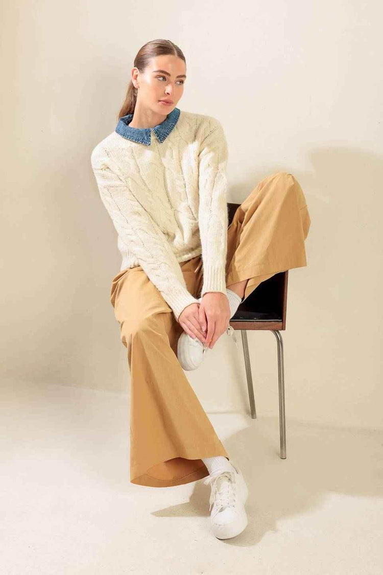 TOTALLY SMITTEN PULLOVER SWEATER TOP - GiFTiFY