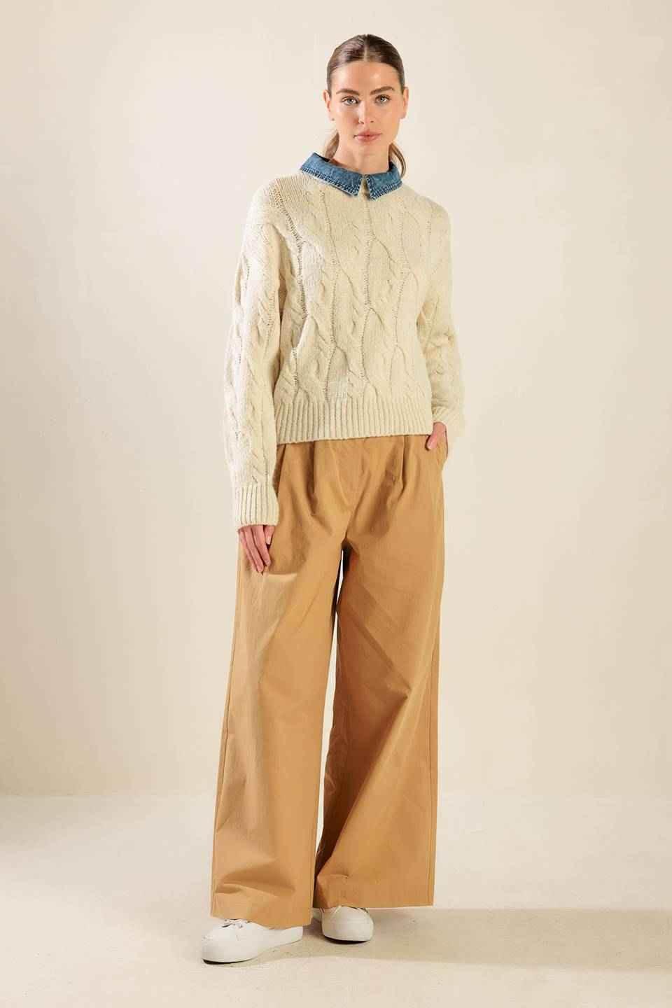 TOTALLY SMITTEN PULLOVER SWEATER TOP - GiFTiFY