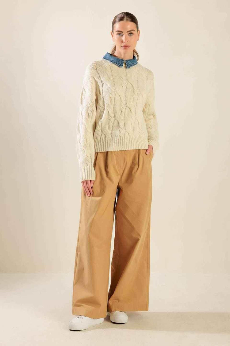 TOTALLY SMITTEN PULLOVER SWEATER TOP - GiFTiFY