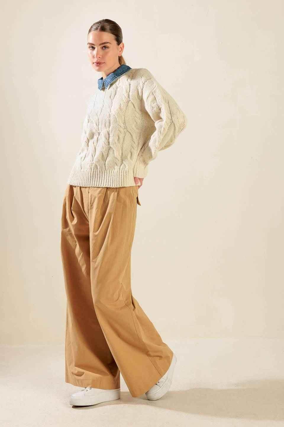 TOTALLY SMITTEN PULLOVER SWEATER TOP - GiFTiFY