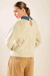 TOTALLY SMITTEN PULLOVER SWEATER TOP - GiFTiFY