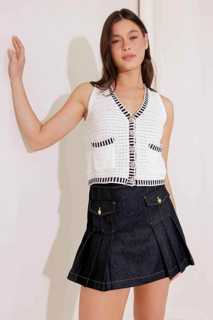 SO IN LOVE SWEATER KNIT VEST - GiFTiFY
