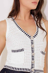 SO IN LOVE SWEATER KNIT VEST - GiFTiFY