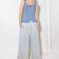 ALMOST ANGELIC LIGHT INDIGO DENIM TOP