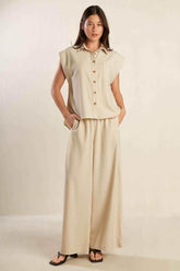 GO WITH GRACE WOVEN SHIRT - GiFTiFY