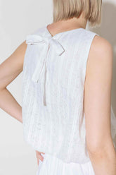 TIMELESS WITH EDGE WOVEN LACE TOP - GiFTiFY