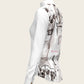 The Horse Fair Monochrome Long Pleated Long Sleeve Sleeve Show Shirt