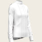 The Horse Fair Monochrome Long Pleated Long Sleeve Sleeve Show Shirt
