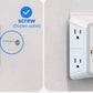 US Multi Socket Wall Socket with 6 AC Outlets GiFTiFY