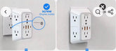US Multi Socket Wall Socket with 6 AC Outlets - GiFTiFY