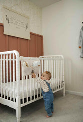 Haven Baby Crib Diaper Caddy Storage Organizer Nursery Room - GiFTiFY