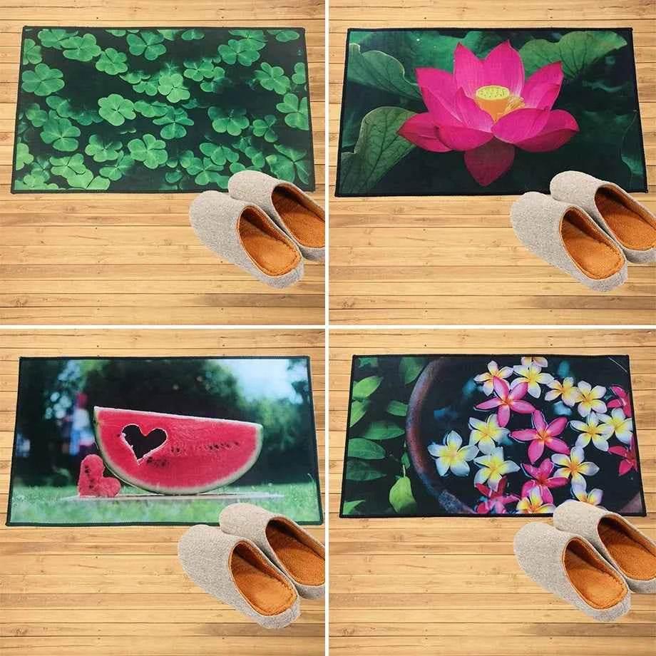 Personalized Dog Cat Welcome Mat Custom Doormat With Pet&