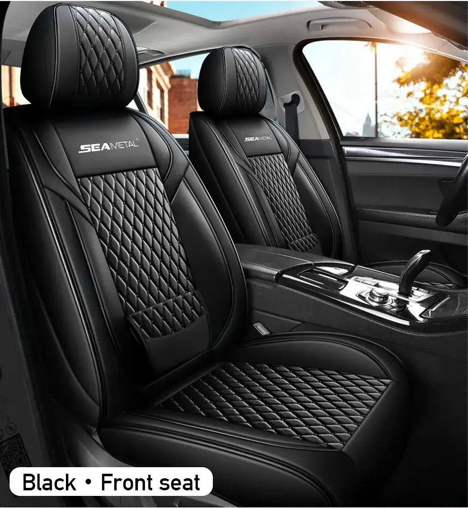 Red and Black Car Seat Cover Set