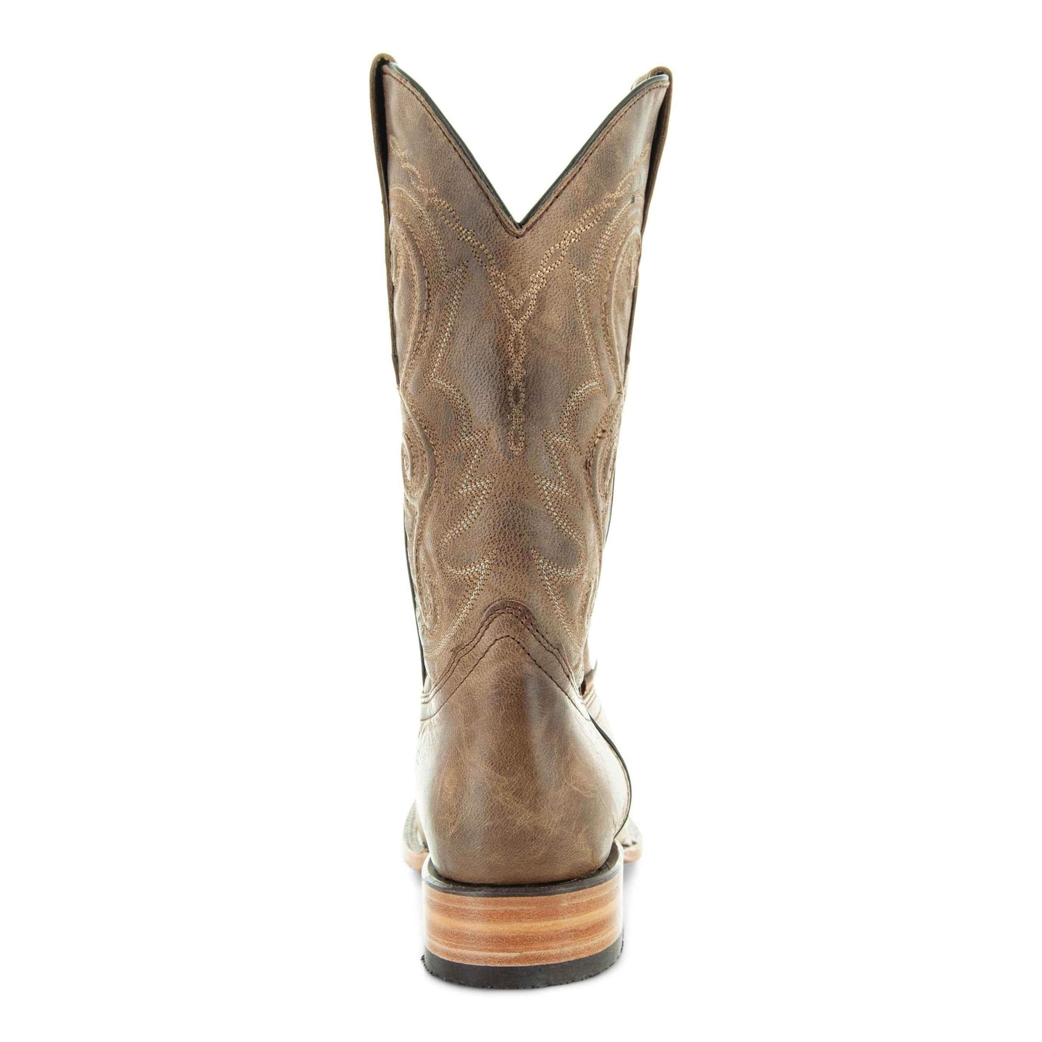 Soto Boots Mens Tan Broad Square Toe Cowboy Boot H50036 - GiFTiFY