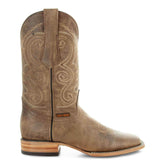Soto Boots Mens Tan Broad Square Toe Cowboy Boot H50036 - GiFTiFY