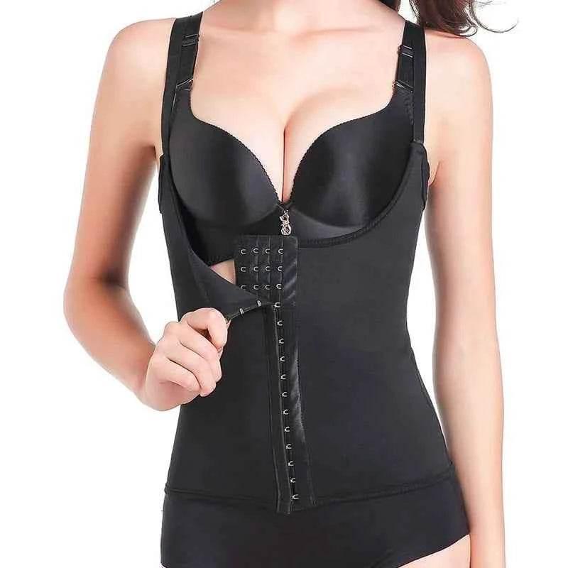 Waist Trainer Sweat Postpartum Sexy Bustiers Control Belly Women Binders Shapers Modeling Strap Corsets Fat Burning Shapewear - GiFTiFY