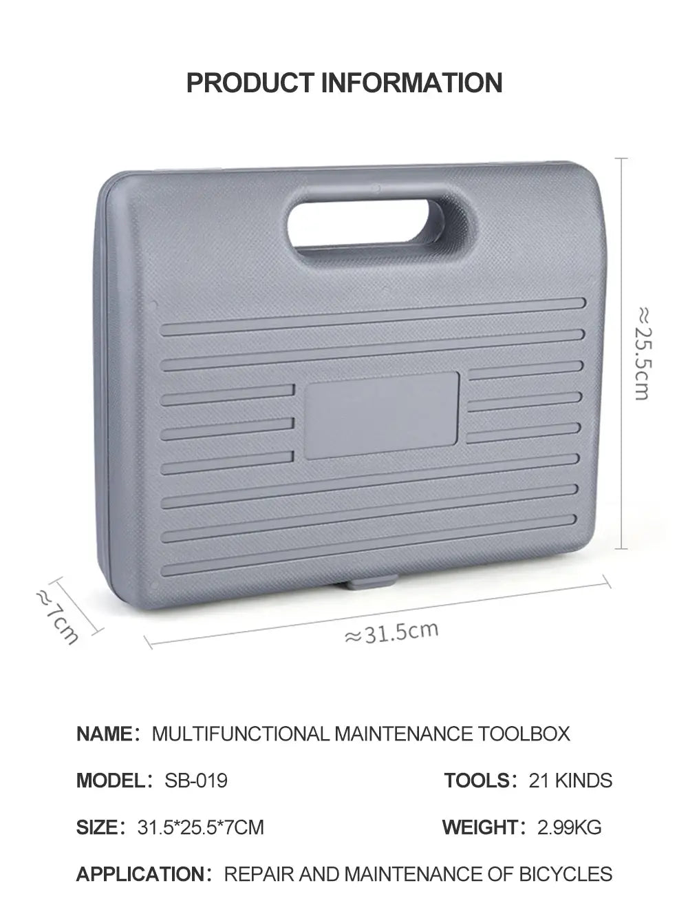 44-in-1 Multifunctional Bicycle Repair Kit