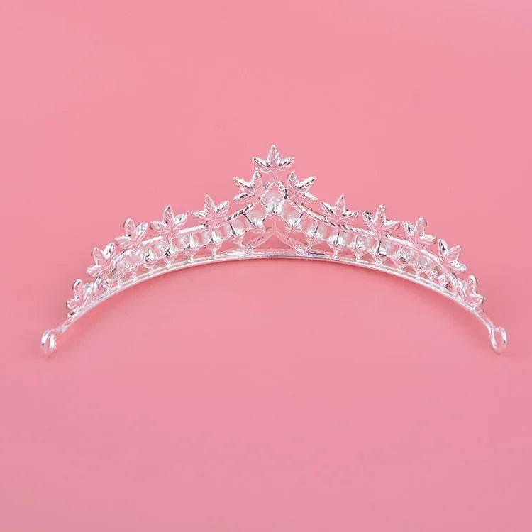 Magnificent Pearl Wedding Bridal Jewelry Sets Women Bride Wedding Party Jewelry Accessories Crystal Tiara Crown Earring Necklace - GiFTiFY