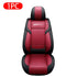 SEAMETAL Luxury Car Seat Covers PU Leather Vehicle Seat Cushion Premium Automotive Chair Protector Universal for Car Truck SUV by GiFiFY