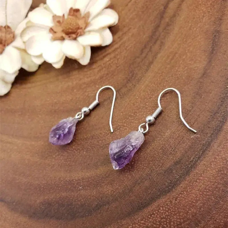 Goth Bumblebee Hoops Water Crystal Earring Dangle Drop Teardrop Witch Creative Gothic Punk Grunge Jewellery Women Gift