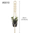 Hanging Plant Handmade Macrame Plant Hanger Flower Pot Planter Hanger Wall Decor Courtyard Garden Hanging Planter Hanging Basket - GiFTiFY