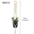 Hanging Plant Handmade Macrame Plant Hanger Flower Pot Planter Hanger Wall Decor Courtyard Garden Hanging Planter Hanging Basket by DSERS