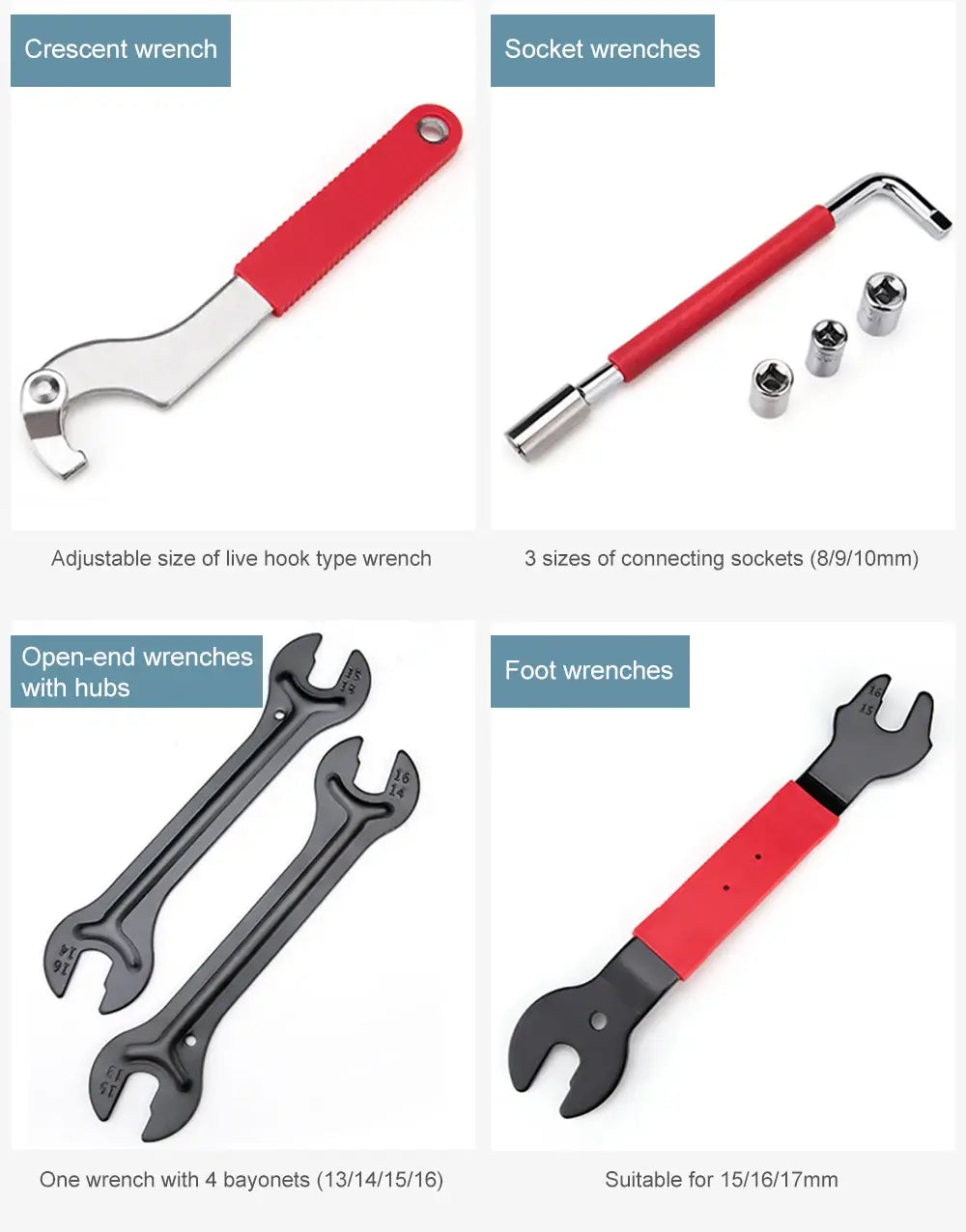 44-in-1 Multifunctional Bicycle Repair Kit
