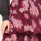 GARDEN ROMANCE WOVEN MAXI SKIRT