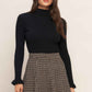 HOUND FLARE TWEED WOVEN SKIRT