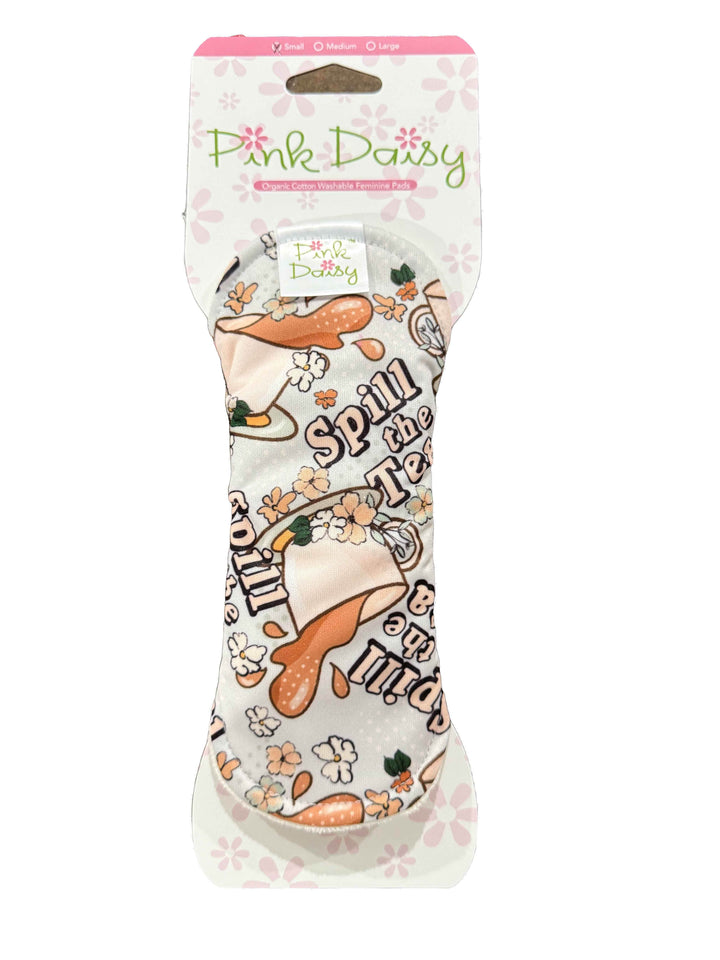 Pink Daisy Organic Cotton Feminine Pads - GiFTiFY