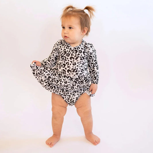 Ruffle Dress Long Sleeve