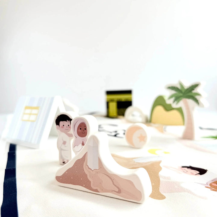 Hajj Rites Blocks + Play Mat - GiFTiFY