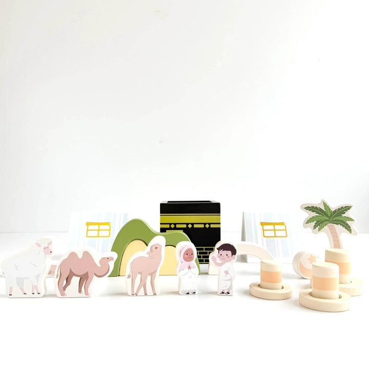 Hajj Rites Blocks + Play Mat - GiFTiFY