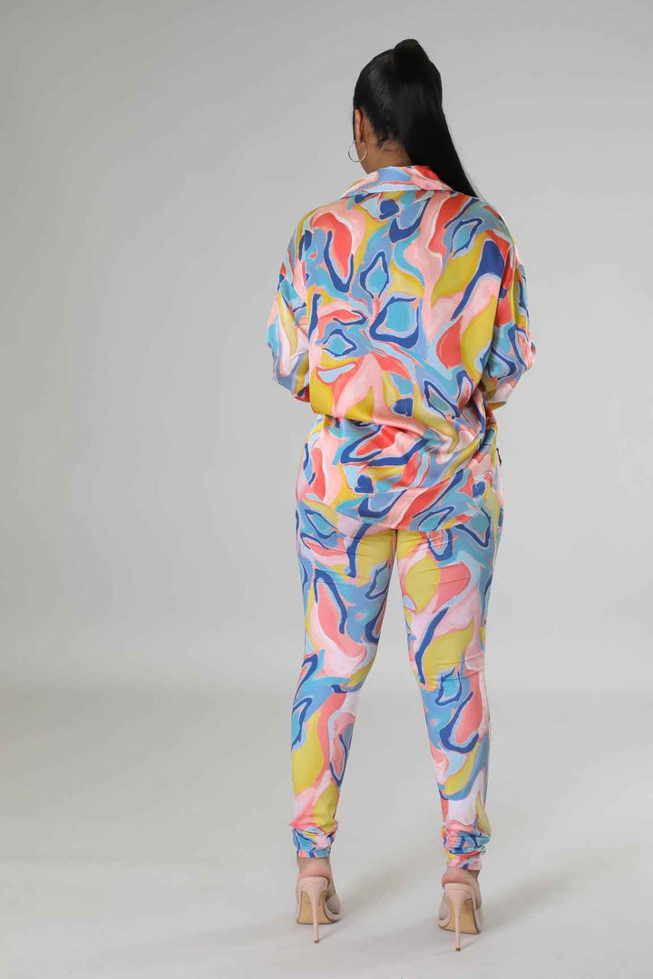 Misha Legging Set - Peach - GiFTiFY