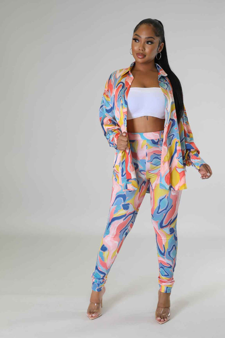 Misha Legging Set - Peach - GiFTiFY