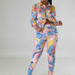 Misha Legging Set - Peach