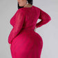 Always Involved Dress - Plus Size