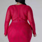 Always Involved Dress - Plus Size