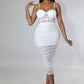 Meshy Days Ruched High Waisted Skirt Set