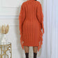 Coziest Feeling Midi Sweater Dress - Rustic