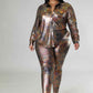 Amilia Love Pant Set - Plus Size