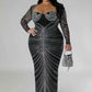 Center Of Envy Plus Size Dress