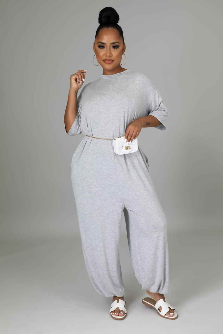 The Justine Stretch Jumpsuit - GiFTiFY