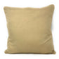 DaDa Bedding Elegant Golden Persian Style Rug Floral Tapestry Throw Pillow Covers 16" x 16"