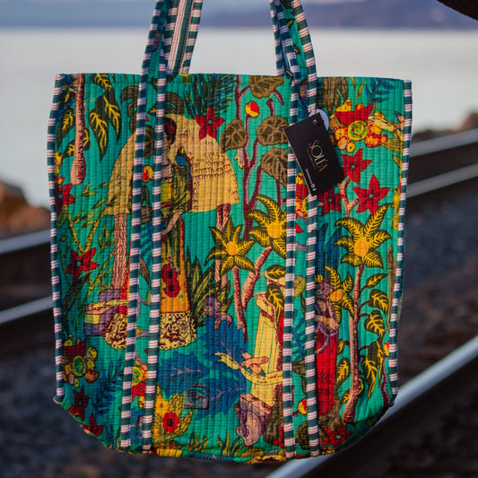 Soléa Cotton Kahlo Tote Soléa