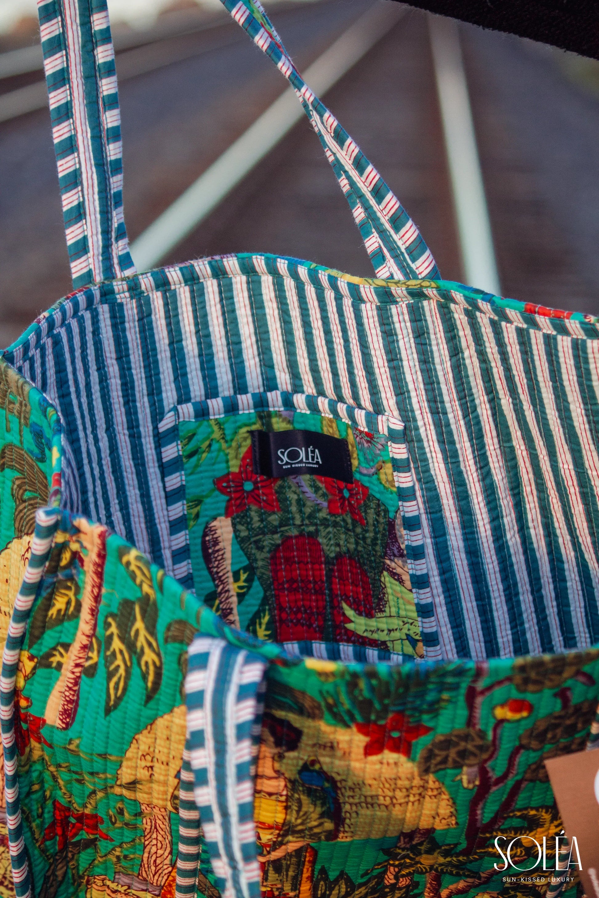 Soléa Cotton Kahlo Tote Soléa